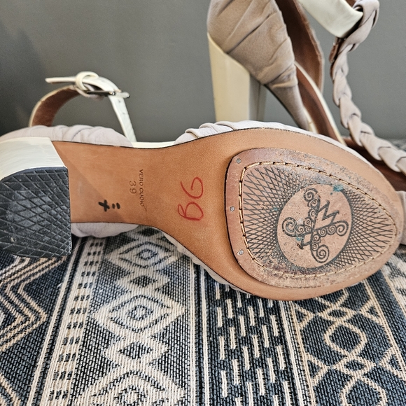 Modern Vintage gray braided heels - Picture 8 of 9